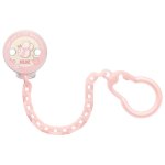 Nuk Soother Chain Baby Rose