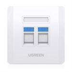 Ugreen Dual Wall Socket Internet Lan And Telephone Retail Box No Warranty