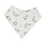 Babes & Kids Little Acorn Arctic Animals Waterproof Bandana Dribble Bib