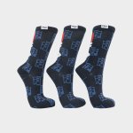 FILA 3 Pk Kaden Tube Sock _ 181129 _ Blue - L Blue