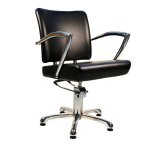 Chair Styling Pochi 120 Chrome Base & Hydraulic Black