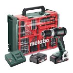Metabo 18V Cordless Hammer Drill Set Sb 18 L Bl Set