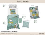 Kids Duvet Set Duck Egg Snoopy