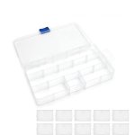 JG20375668 Compartment Storage Box With Adjustable Divider