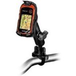 RAM Mounts RAM Handlebar Rail Mount With Zinc Coated U-bolt Base For The Garmin Etrex 10 20 & 30