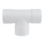 Pvc Gutter Round Downpipe Junction 90DEG - 2 Pack