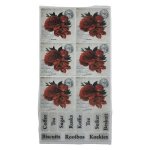 Tear Resistant Deco MINI Prints Scarlet Bloom