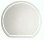 Semi-circular Smart LED Touch 3-COLOR Dimming Makeup Mirror/bathroom Mirror