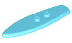 Parts Minifigure Utensil Surfboard Standard 90397 - Medium Azure