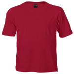 145G Crew Neck T-Shirt Kiddies - 3 To 4 Red