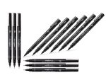 PIN-07-200 0.7MM Black Uni Pin Drawing Pen Box Of 12 41-1572-01