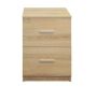 Office Furniture Small 2 Drawer Cabinet Washed Shale