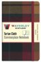 Macmillan Modern Black: - Waverley Genuine Tartan Cloth Commonplace Notebook   9CM X 14CM     Hardcover