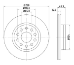 Stone Brake Disc Front – Vented BR13286