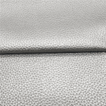 Faux Leather Pearly Silver A4