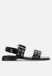 Saria Ankle Strap Sandal - Blk Patent