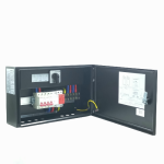 SJ070C Protection – Ac Distribution Box Fully Populated With A Manual Changeover Switch.