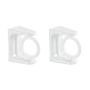 360 Rotatable Pole Fixator For Non-drilling Adhesive Hooks Towel Rod