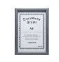 A4 Document Frame Grey 21X29.7 Cm