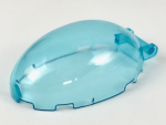 Parts Windscreen 6 X 4 X 2 Bubble Canopy With Bar Handle 87752 - Trans-light Blue