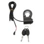 12/24/36/48V Universal Durable Electric Scooters Thumb Lock Kit With Handlebar Switch Electric Scooters Thumb Lock Replacement