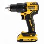 Dewalt 18V Brushless Hammer Drill - 3 Ah - Ultra Compact DCD709L2T