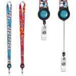 Altitude Badge Reel Single-sided Satin Lanyard