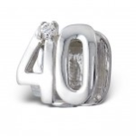 C125-C3661 - 925 Sterling Silver 40 European Bead