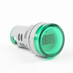 AD16-22DSV MINI Digital Display 60-500V General Indicator Ac Voltmeter Open Hole: 22MM Green