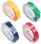Stylish Embossing Tape For Manual Label Printer Material Strong Adhesion