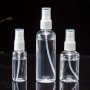 1/2PCS Portable Plastic Spray Bottles Fine Mist Alcohol Sprayer Refillable Travel Essentials Leak-proof Clear Spray Bottle For Hydration Purse & Pocket Friendly