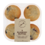 Blueberry Muffins 4 Pack
