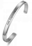 CBA102302 - Personalized Bangle Stainless Steel 6MM X 15.5CM