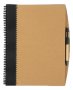 Recycled Cardboard Notebook With Pen