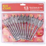 Tork Craft Spade Bit Set 13PC