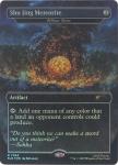 Shu Jing Meteorite - Fellwar Stone Rainbow Foil Secret Lair Drop Series - Damaged Foil