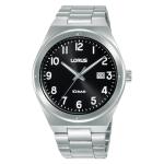 LORUS Sports Men's Quartz Watch Black Sunray Dial