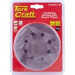Tork Craft Oscillating Sandpaper 115MM 180G 10PC
