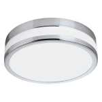 Palermo Glass And Metal LED Ceiling Light