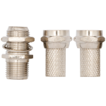 Volkano 2X F Connector & Barrel Joiner VK-4400-BK