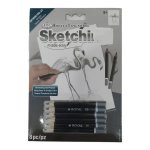 Sketching Made Easy A5 Flamingos 8PC