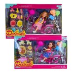 Delicate Bicycle And Doll Set - Factory Plaza