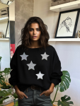 All Stars Sweater - Black - Large