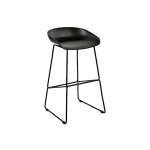 Minimalist Barstool Black
