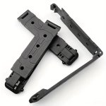 Molle-lok Kydex Sheath Clip - Durable Abs Holster & Scabbard Back Clip For Hunting And Fishing Gear
