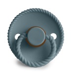 Rope Latex Baby Pacifier - Stone Blue Size 1