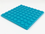 Parts Plate 8 X 8 41539 - Medium Azure