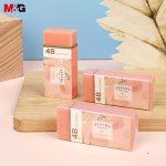 M&g Pink Eraser Student Exam Eraser Peach Series Art Drawing Exam Eraser Single Pack