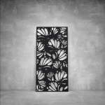 Wall Art D066 - 2000 X 1000 X 20 Indoor Matt Black Warm White