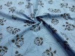 Polly Cotton Denim Printed